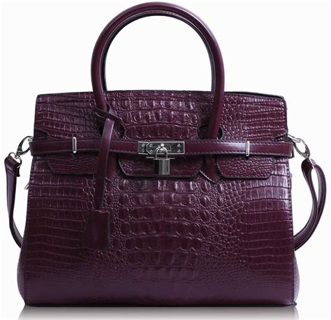 maroon luxury bags